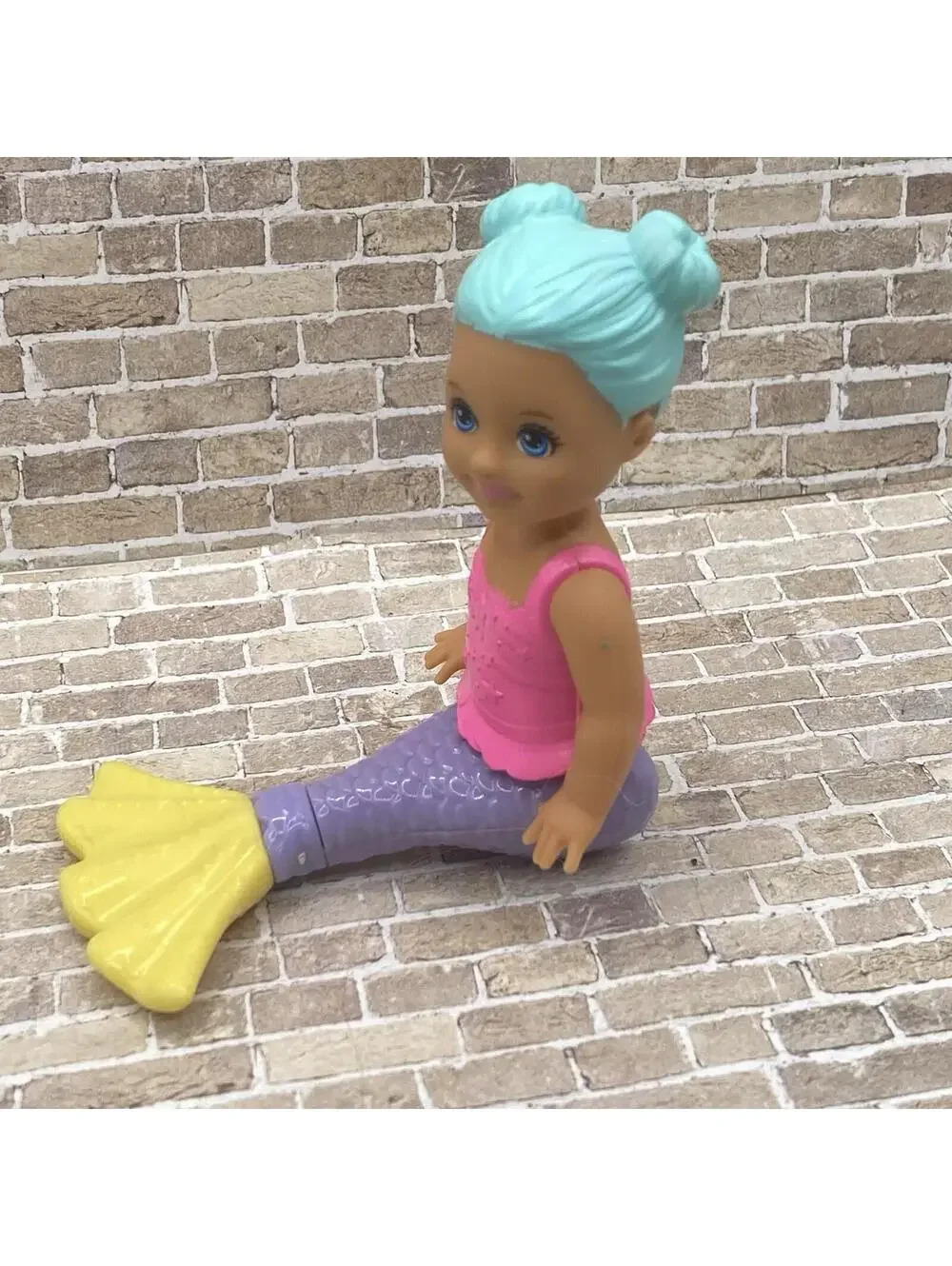 Barbie Dreamtopia Kelly Chelsea Mermaid Doll Purple Hair 6” Toy B18 - Picture 6 of 8